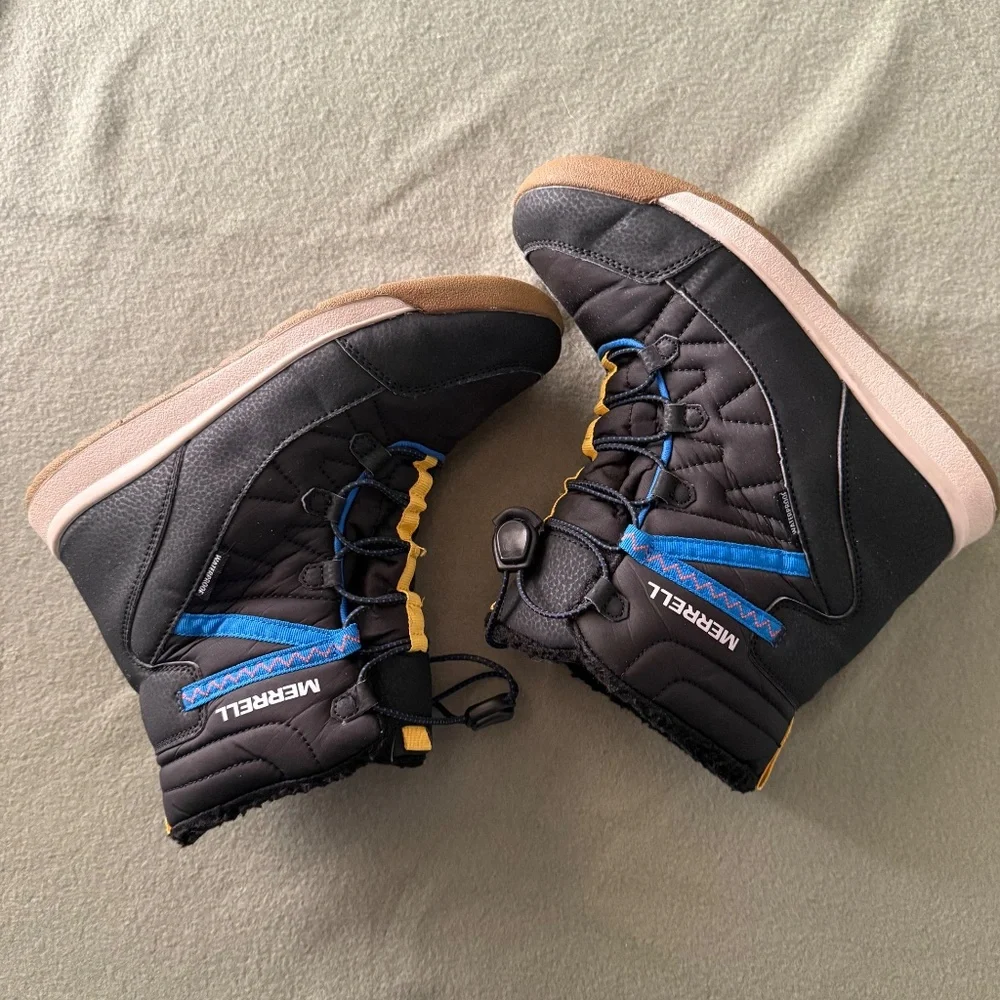 Merrell‎ Kids Snow Crush 3.0 Unisex Waterproof Boots Size 4M